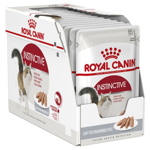 Royal Canin Wet Cat Food Adult Instinctive Loaf 12 X 85g