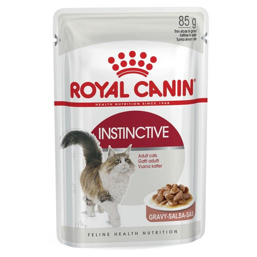 Royal Canin Wet Cat Food Adult Instictive Gravy 12 X 85g