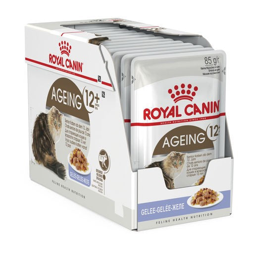 Royal Canin Wet Cat Food Ageing +12 Jelly 12 X 85g