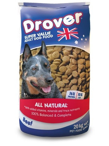 Drover Super Value 20kg * Store Pick Up Or Local Delivery Only *