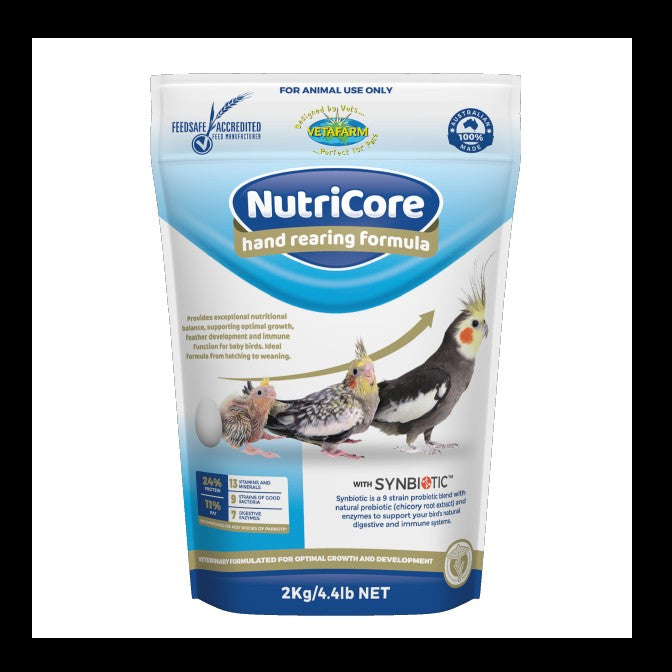 Vetafarm Nutricore Hand Rearing Formula 2kg