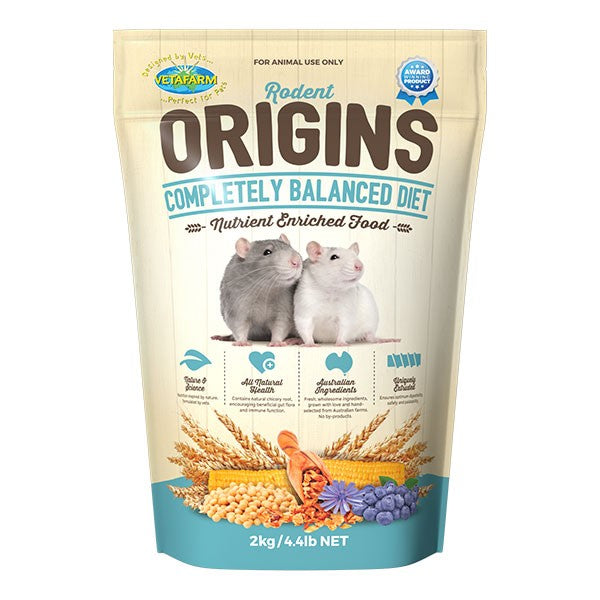 Vetafarm Rodent Origins 2kg