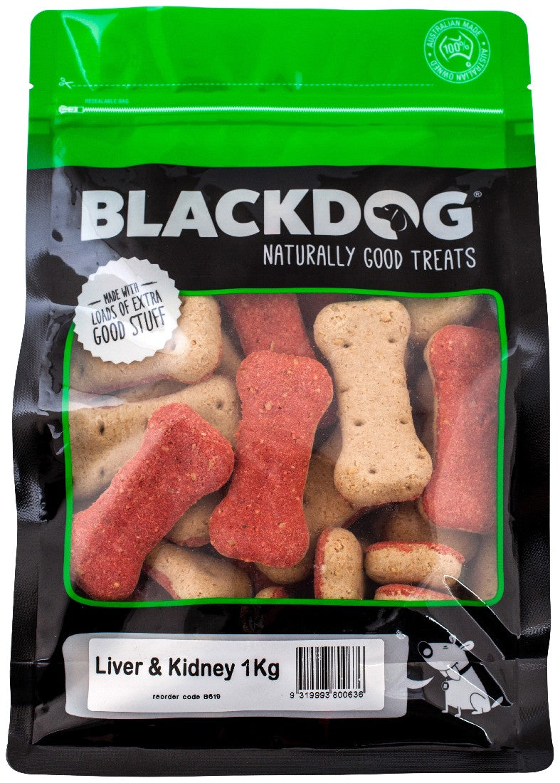 Blackdog Biscuits Liver & Kidney 1kg