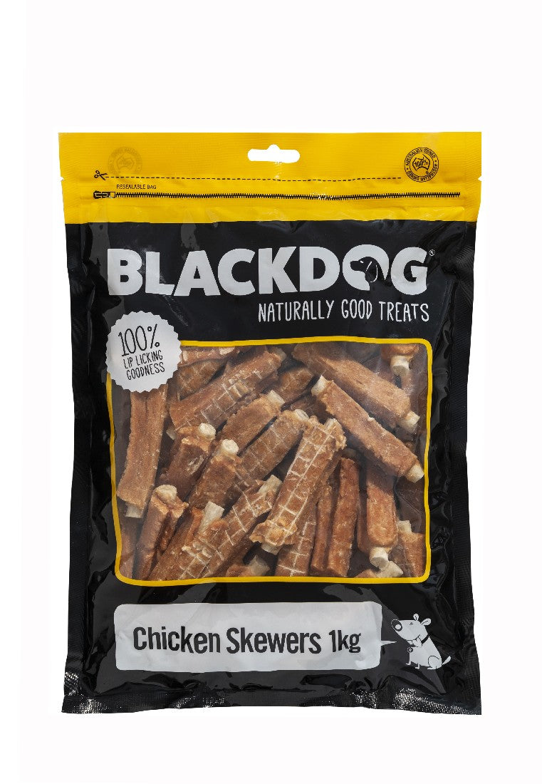 Blackdog Chicken Skewers 1kg
