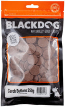 Blackdog Carob Buttons 250g
