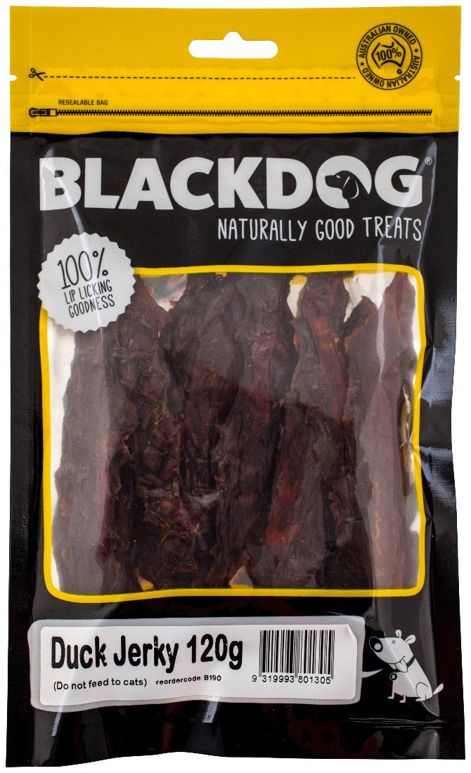 Blackdog Duck Jerky 120g B190