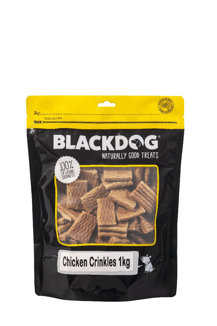 Blackdog Chicken Crinkles 1kg