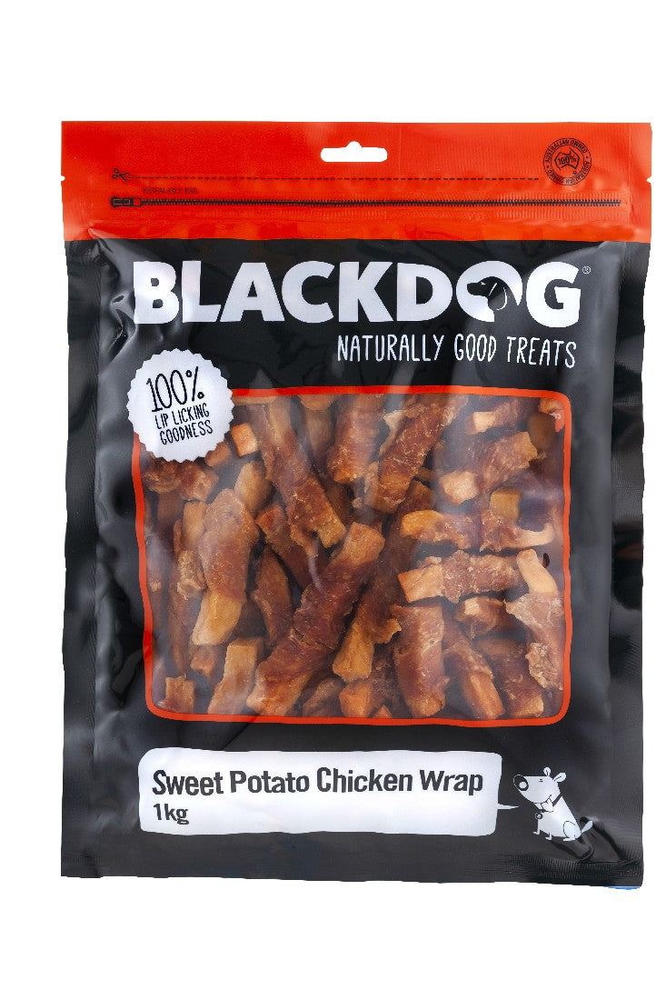Blackdog Sweet Potato Chicken Wrap 1kg