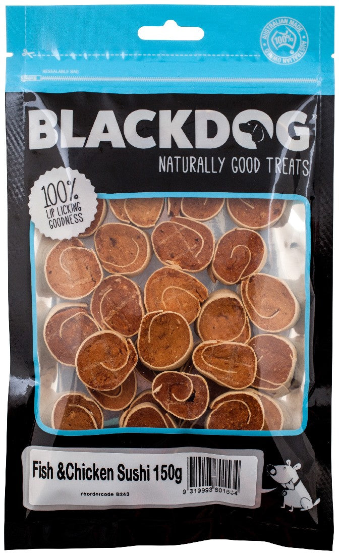 Blackdog Fish & Chicken Sushi 150g B243