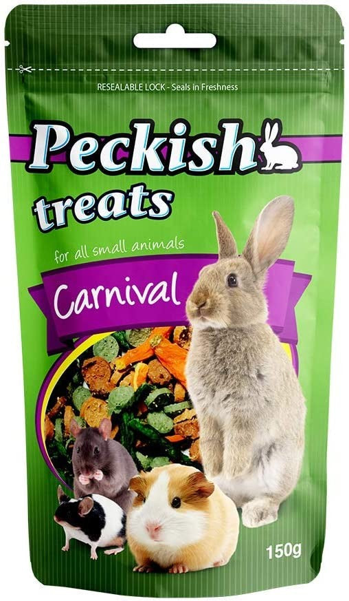 Peckish Treats For Small Animals Carnival 150g