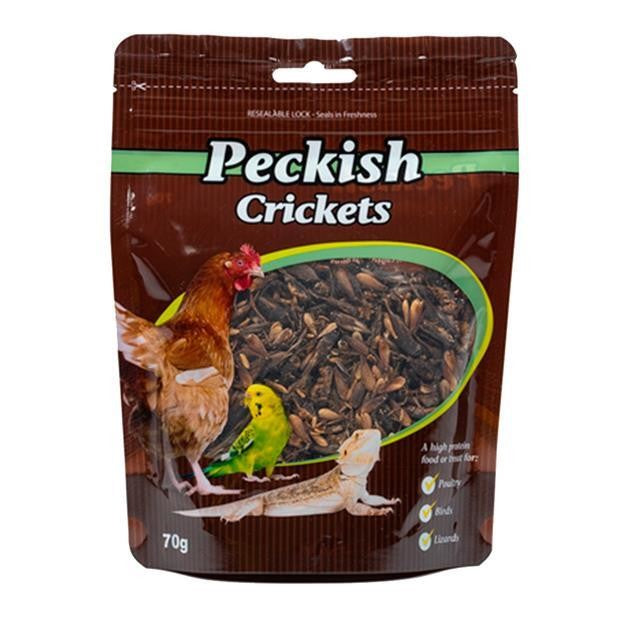 Peckish Dried Crickets 70g