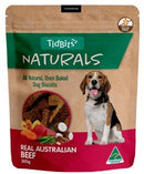 Tidbits Naturals Grain Free Beef Dog Biscuits 300g