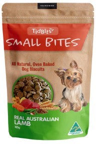 Tidbits Small Bites Lamb Dog Biscuits 180g