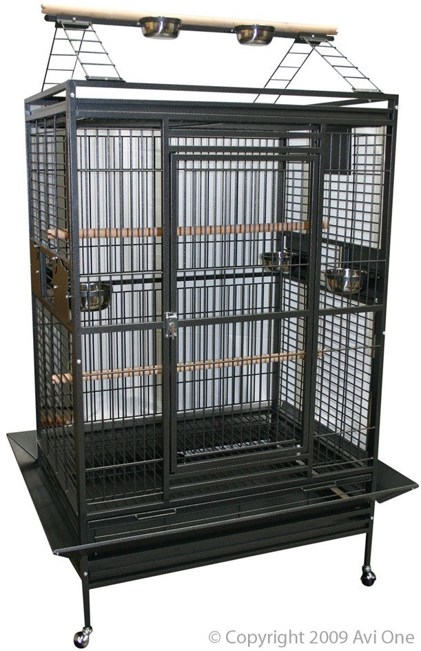 Avi One Parrot Cage H Duty With Play Pen 403sb * Store Pick Up Only *