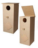 Avi One Wooden Tall Parrot Nest Box 60cm Tall