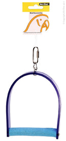 Avi One Parrot Swing Acrylic With Concrete Perch Small