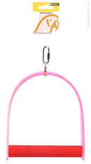 Avi One Parrot Swing Acrylic With Concrete Perch Medium