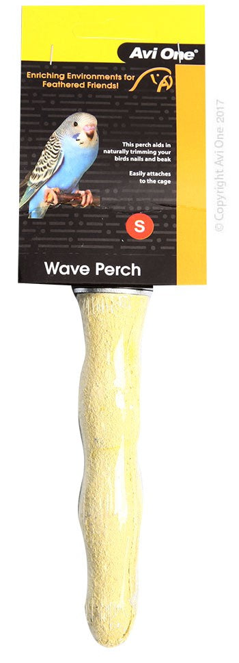 Avi One Concrete Wave Perch Small 13cm