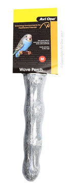 Avi One Concrete Wave Perch Medium 16cm