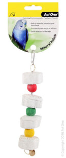 Avi One Bird Toy Mineral Flower Kabob 20457