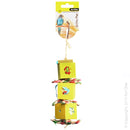 Avi One Bird Toy Boxes With Paper & Beads