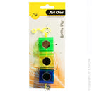 Avi One Bird Toy 3 Box With Mirror & Bell