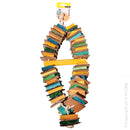 Avi One Bird Toy Blocks & Corrugated Board