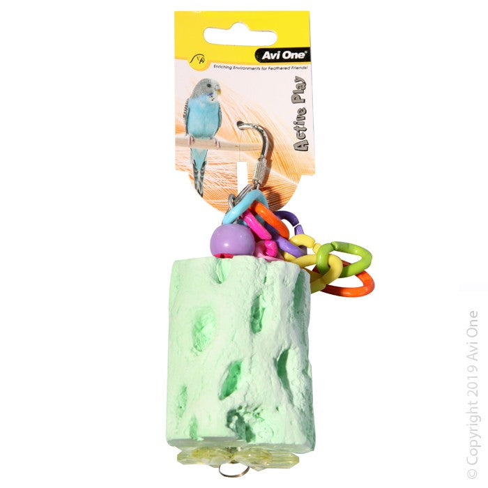 Avi One Bird Toy Mineral Plastic Links Large 22489