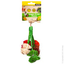 PET ONE VEGGIE STRAW CHEW BROCCOLI HANGING 14CM