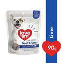 Love Em Air Dried Beef Liver 90g