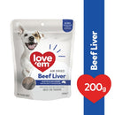 Love Em Air Dried Beef Liver 200g