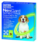 NEXGARD SPECTRA for DOGS 7.6-15KG 3 CHEWS