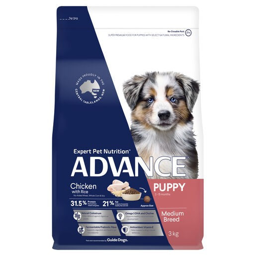 Advance Puppy Medium Dry Dog Food Chicken With Rice