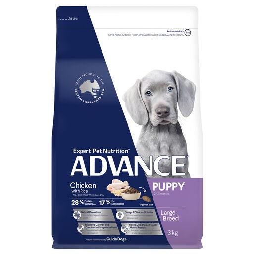 Advance Puppy Large Dry Dog Food Chicken With Rice