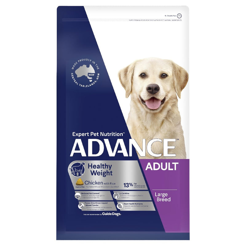 Advance Adult Dog Large Breed Healthy Weight Chicken 13kg