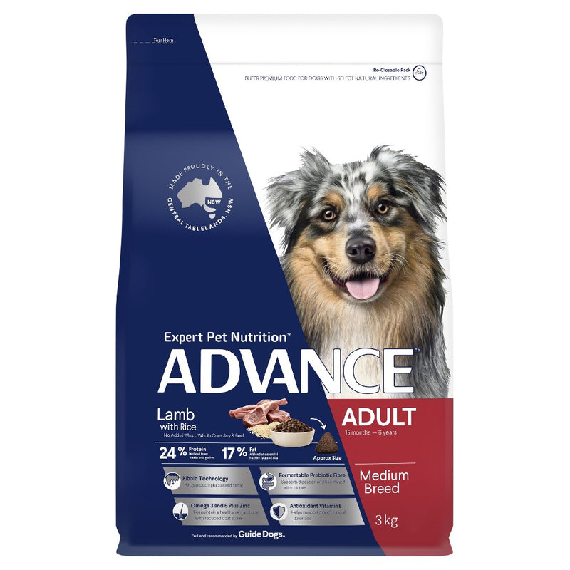 Advance Adult Dog Medium Breed Lamb With Rice