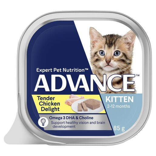 Advance Kitten Trays Tender Chicken 7 X 85g