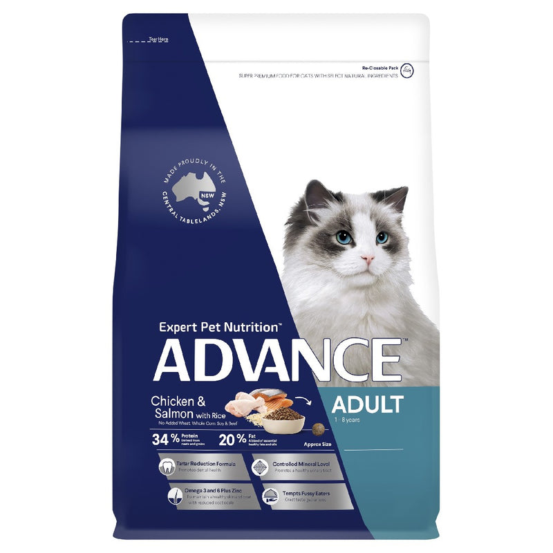 Advance Adult Cat Total Wellbeing Chicken & Salmon