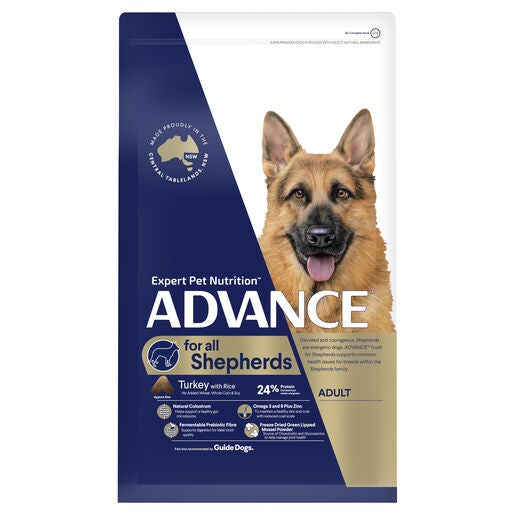 Advance Adult Dog Food For Shepherds Turkey With Rice 13kg