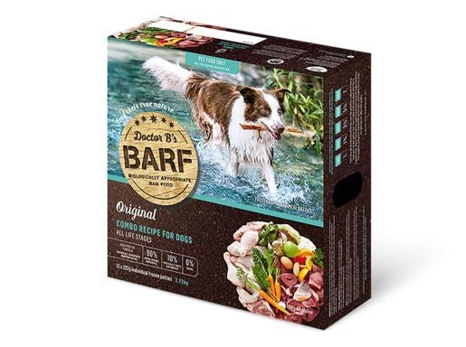 Doctor B's Barf Combo Recipe Frozen Dog Food 12 Pack