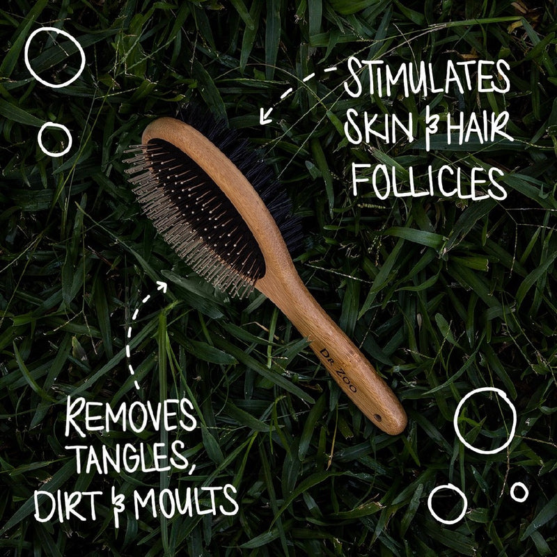 Dr Zoo Bamboo Grooming Brush