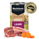 Black Hawk Grain Free Adult Dog Lamb 400g