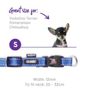 Kazoo Nylon Adjustable Collar Blue