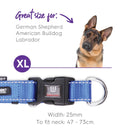 Kazoo Nylon Adjustable Collar Blue