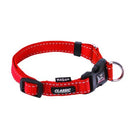 Kazoo Nylon Adjustable Collar Red
