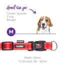 Kazoo Nylon Adjustable Collar Red