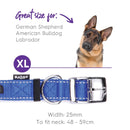 Kazoo Nylon Collar Blue