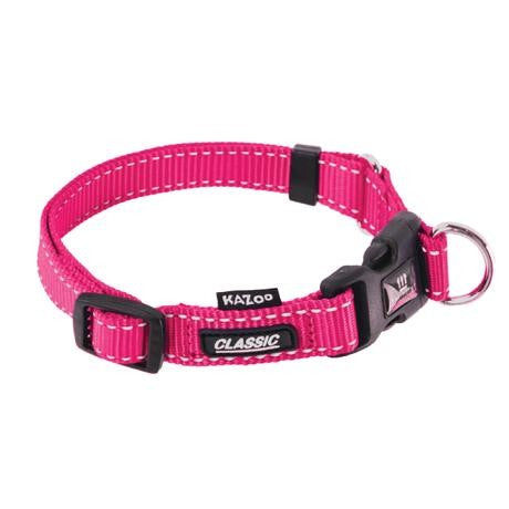 Kazoo Nylon Adjustable Collar Pink