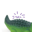Kazoo Dog Toy Latex Crocodile