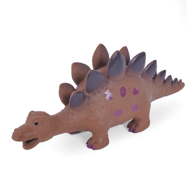 Kazoo Dog Toy Latex Stegosaurus